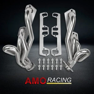 Exhaust Headers Silver Stainless Steel Fit Dodge Dakota 5.2L 5.9L 1992-2004 - Foto 1 di 5