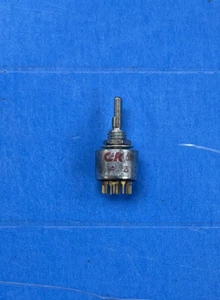 C&K MA03L1NCGD Rotary Switch 10POS SP3T 3 Flatted Shaft 0.25A 125VAC 28VDC 0.4VA - Picture 1 of 3