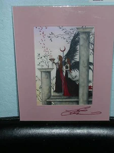 Amy Brown - Rose Spell - Matted Mini - SIGNED - Picture 1 of 1