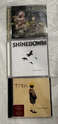 Лот из 3 компакт-дисков Train, Shinedown, 3 Doors Down Rock, Alternative, Hard Rock - Изображение 1 из 4