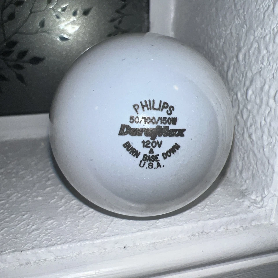 NUEVO DE LOTE RARO Philips DuraMax 3 vías 50/100/150 vatios bombilla A21 sin caja Foto 1 de 1