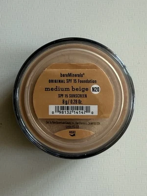 bareMinerals Original Medium Beige SPF 15 Loose Powder Foundation 8g/0.28 Oz. - Image 1 of 4