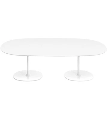 Mesa de comedor/mesa de comedor blanca Arper Dizzie Foto 1 de 4