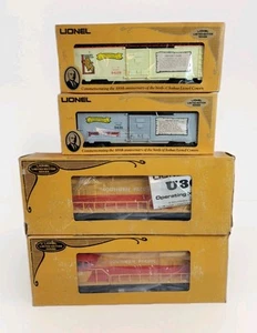 Lionel Limited Edition Trains 8960 & 8961 ~ 9429 & 9431 Joshua Cowen Box Cars - Picture 1 of 13