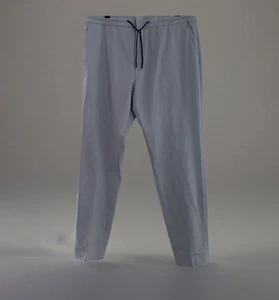 New Mens Hugo Boss Jogger Pants Grey Elastic Waist 50 R No Tags New No Tags - Picture 1 of 8