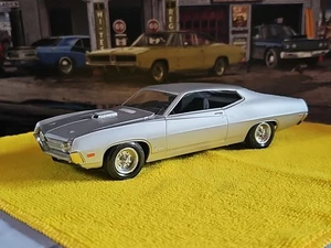 VINTAGE SURVIVOR MPC.REVELL.AMT.  BUILT MODEL CAR 🚗 1969 TORINO COBRA **RARE ** - Picture 1 of 24