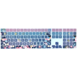 Silicone Keyboard Cover for Apple iMac Magic Keyboard with Numeric Keypad MQ0... - Picture 1 of 7