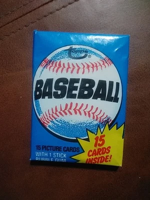 1980 Topps Baseball Factory Sealed Wax Pack(15 Cards) Rickey Henderson RC?? - Image 1 of 4