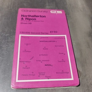 Northallerton & Ripon MAP - Sheet 99 - Ordnance Survey Map - Picture 1 of 4