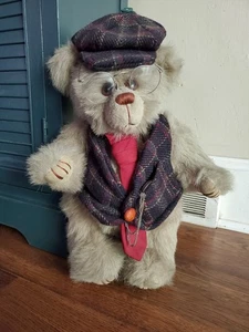 Orologio da tasca vintage Bear Gilmur Rudley collezione con occhiali, Jackie Melerski - Foto 1 di 15