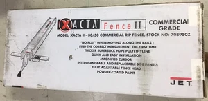 JET XACTA2 30/50 Commercial rip Fence 708950Z-Free Shipping - Picture 1 of 3