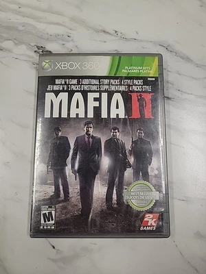MAFIA II -- Platinum Hits - Microsoft Xbox 360 With Manual tested Working - Image 1 of 4