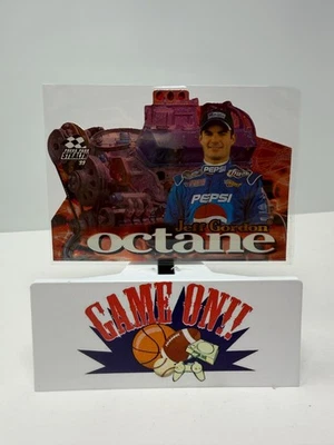 1999 Press Pass NASCAR Jeff Gordon Octane Die-Cut Card #O 7 - Image 1 of 2