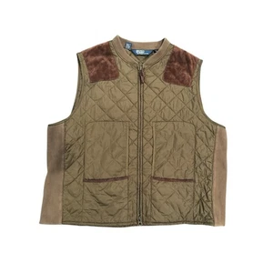 Vintage 80er 90er Polo Ralph Lauren Herren Gr. 3LT Stepp Outdoor Weste - Bild 1 von 5