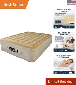 Portable Luxury Inflatable Mattress with Never Flat Pump - Picture 1 of 11