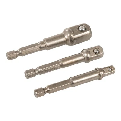 Silverline Porte-douilles, 3 pcs 1/4", 3/8" et 1/2" - Photo 1/2