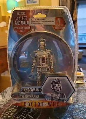 DOCTOR WHO Cyberman CLASSIC ACTION FIGURE The Tenth Planet Collect & Build NEW - Image 1 of 4
