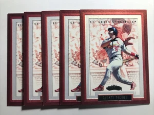 Albert Pujols (5) 2002 Fleer Showcase Card #1 NICE 2nd Year Lot Cardinals - Picture 1 of 6