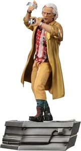 Back to the Future Part II 2 Doc Brown 1/10 Scale Iron Studios Statue - Imagen 1 de 6