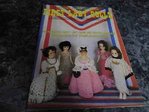 Crochet World Magazine Omnibook First Lady Dolls 1985 - Picture 1 of 2