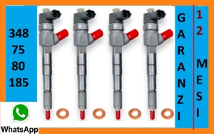 Iniettore Bosch 0445110524 fiat alfa lancia jeep 1.6 MULTIJET revisionato - Foto 1 di 6