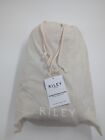 Riley home Textured Cotton Coverlet Full/Queen Silver/Gray  Retail $230