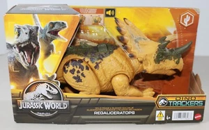 Jurassic World Dino Trackers Wild Roar Regaliceratops Figure 2023 - Picture 1 of 5