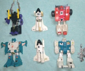 TRANSFORMERS 6 ORIGINALS VINTAGE G1 GoBots Hasbro 1985 used - Picture 1 of 2