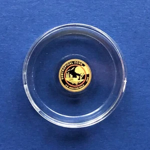 S9-MK-654)) Kongo 100 Francs 2018 PP , 0,5 g. 999er Gold, Subtropische Zone - Bild 1 von 2