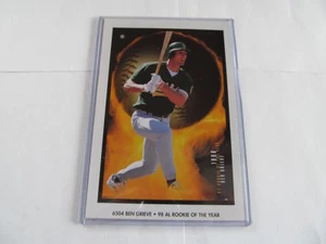 MINT 1998 BEN GRIEVE "AL ROOKIE OF THE YEAR" OAKLAND A'S ATHLETICS MINI POSTER - Picture 1 of 1
