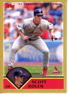 2003 Topps - Scott Rolen #489 Gold /2003 - Bild 1 von 2