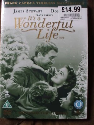 It's A Wonderful Life - Collector's Edition DVD.BRAND NEW & SEALED.James Stewart - Image 1 of 2