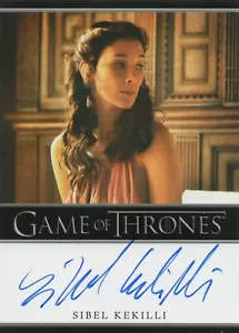 Game of Thrones Kunst & Bilder: Sibel Kekilli als Shae Legacy Autogrammkarte - Bild 1 von 1