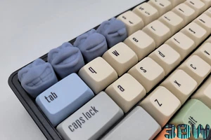 TMNT Keycaps | Unpainted Resin Artisan Caps | Cherry MX Compatible | Mix & Match - Picture 1 of 6