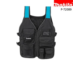 Makita Carpenter Electrician Construction Utility Hand Tool Vest Mens Work Wear - Picture 1 of 4