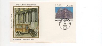 United States FDC entire Colorano silk cachet UX97 - Image 1 of 2