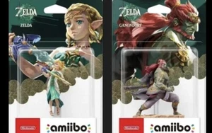Zelda & Ganondorf The Legend Of Zelda: TOTK Amiibo Set, Brand New ✅ - Picture 1 of 3