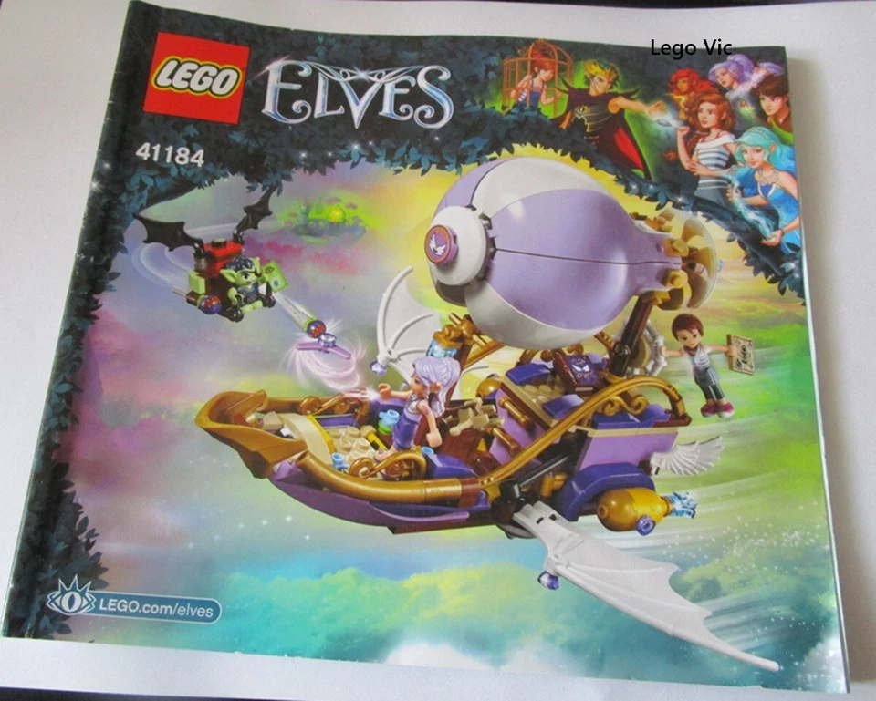 Lego Notice Instruction du Elves 41184 Aira's Airship & the Amulet Chase - Photo 1/1