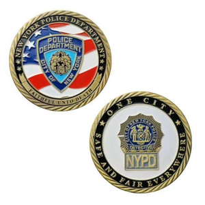US New York Police Department Challenge Coin Collectible Gift - Picture 1 of 5