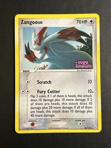 Pokemon Eng Rare Holo Foil Zangoose 34/110 Ex Holon Phantoms Stamp Stamped - Picture 1 of 9