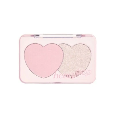 ETUDE Heart Pop Duo Blusher 7.5g #Dear My Pink Holiday Limited Edition - Image 1 of 4
