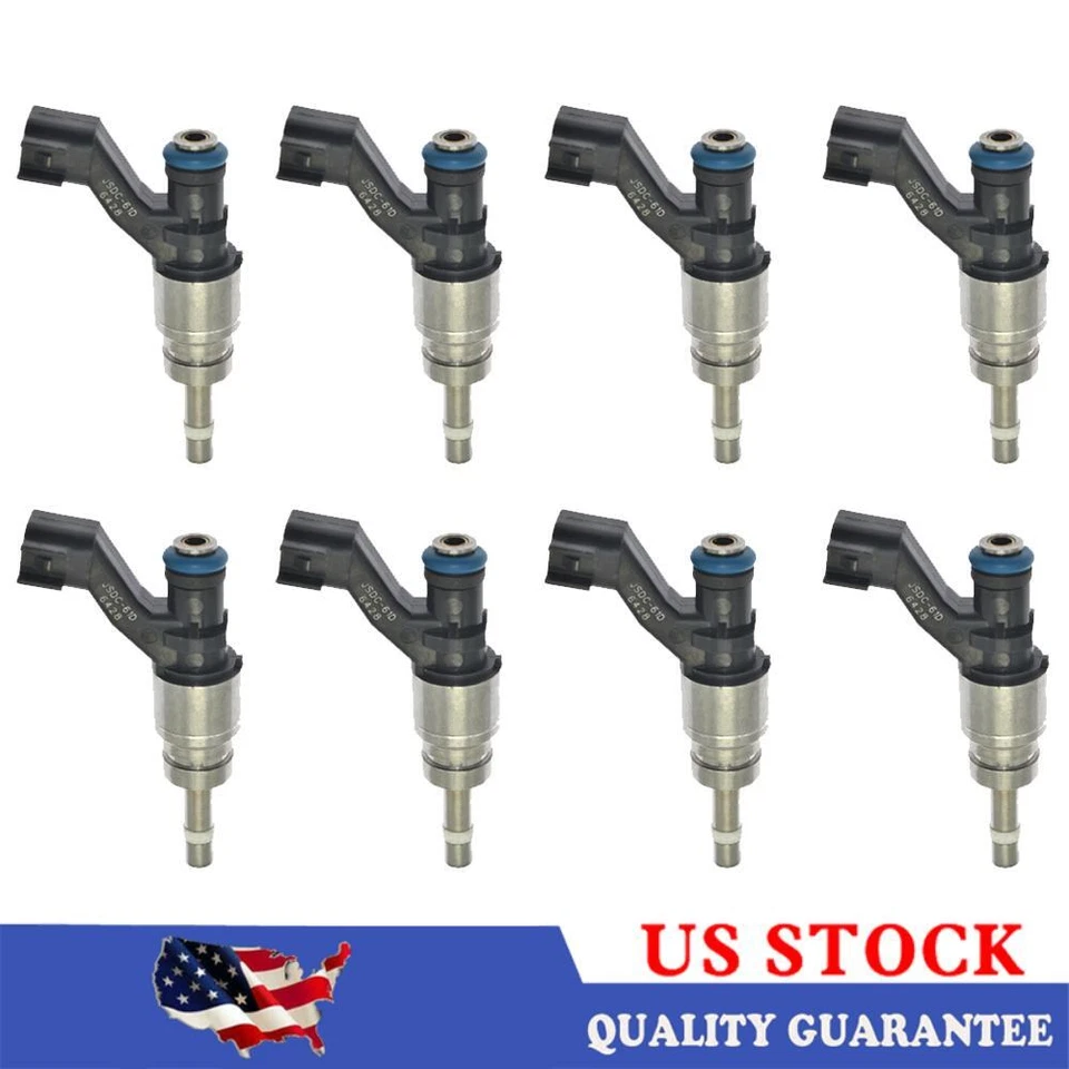 for 2022 Isuzu NQR NRR 2012-2020 Isuzu NPR-HD 6.0L V8 Fuel injectors JSDC-61D 8x - Image 1 of 4