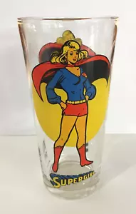 Vintage 1976 DC Comics Supergirl Pepsi Collector Series Glass - US Seller - Picture 1 of 5