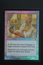 Magic The Gathering MTG MASTER HEALER FOIL Urza's Destiny NM Near Mint