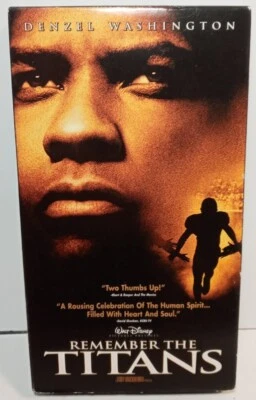 Remember the Titans (VHS, 2001) Denzel Washington - Image 1 of 3