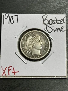 1907 P FRISEUR SILBER GROSCHEN MASSIV VZ + EXTRA FEINE MÜNZE (Raw12921) - Bild 1 von 2