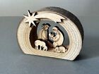 Weihnachten Krippe, Mini aus Holz, 5,5 cm, Advents-Deko,Made in Italy,  Crib