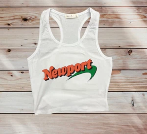 newport cigs cropped tank top - Bild 1 von 1