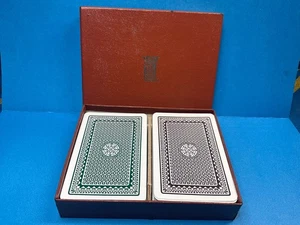 —KEM CARDS—VINTAGE  ORIGINAL—KEM DOUBLE DECK—CASINO CARDS  EXCELLENT COND—-UK-1 - Picture 1 of 16