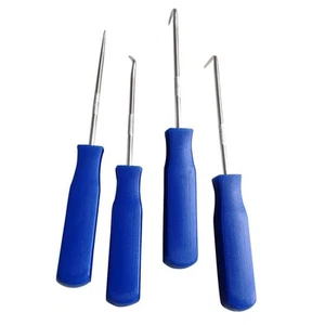 4x Pick & Haken O Ring Öl Dichtung Zieher Entferner Werkzeug Handwerkzeuge - Picture 1 of 4